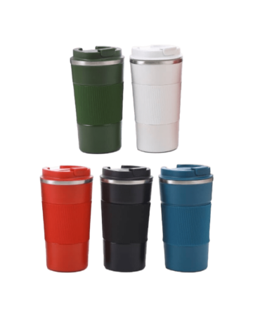Travel Mug with Silicon Grip
