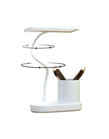 Weird Wolf Lamp with Pen Holder