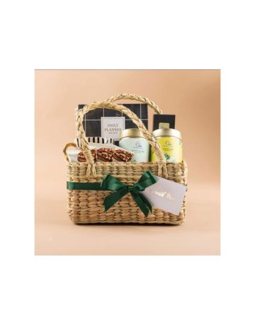 Hamper in Jute Basket