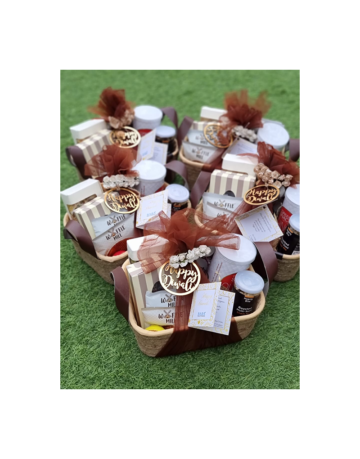 Open Jute Basket Hamper